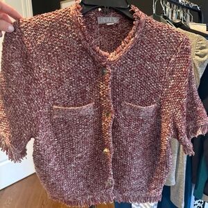 J. Crew Short-Sleeved Sweater Jacket (NWT)